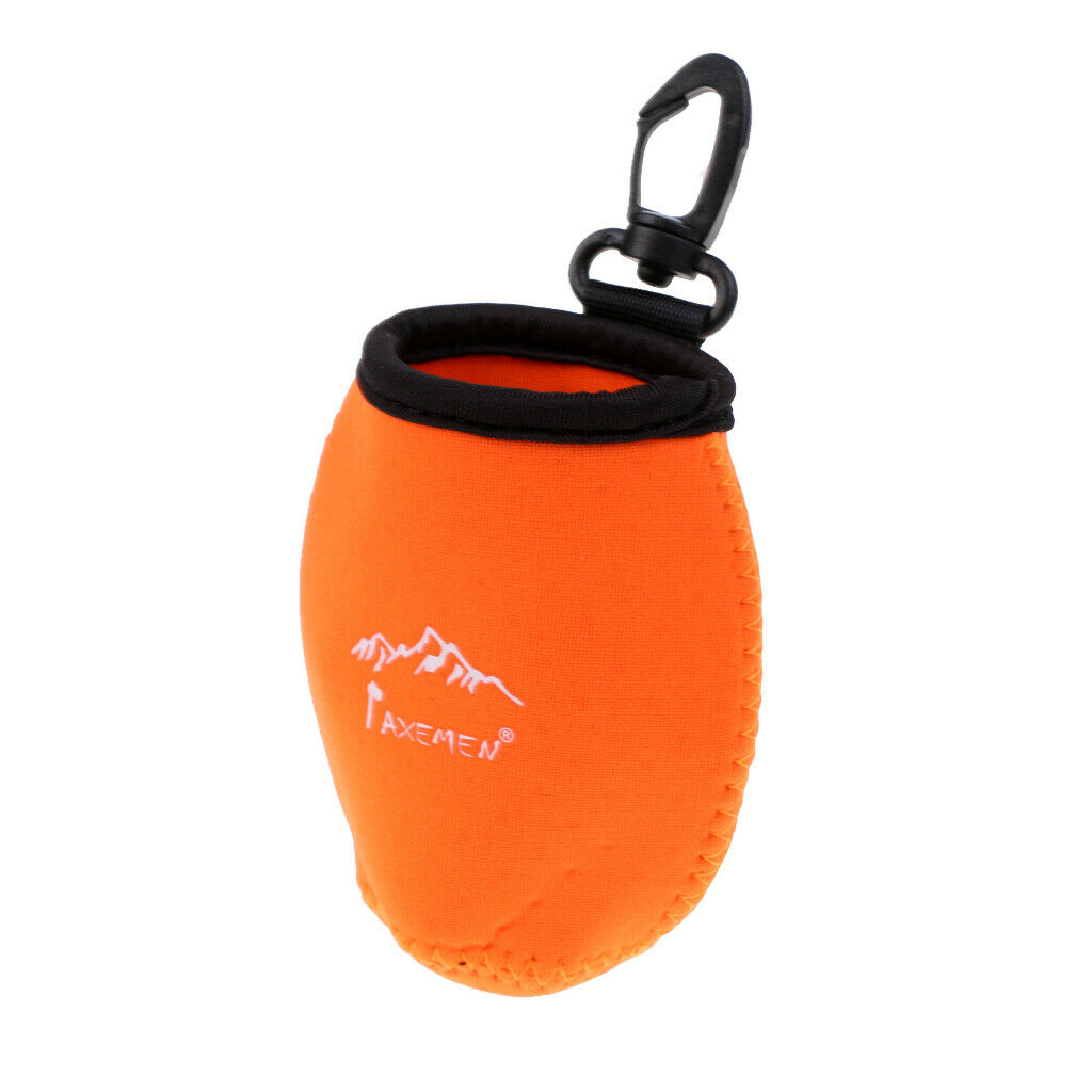 Outdoor Towel Coin Wallet Key Keyring Phone Case Bag Pouch Holder Orange