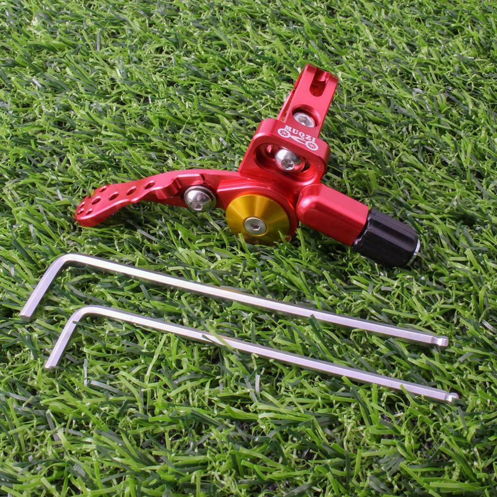 Dropper Remote Lever Seatpost Brake Hollow Design for 22.2mm Handlebar Red