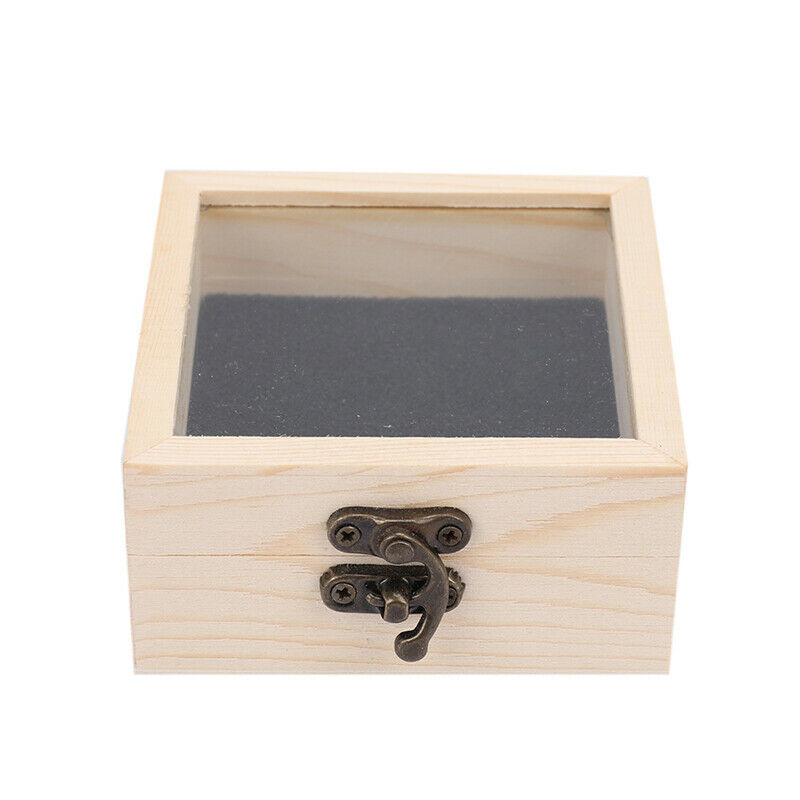 16 Grids Wooden Essential Oil Box Container Organizer Natural Storage Case S IE