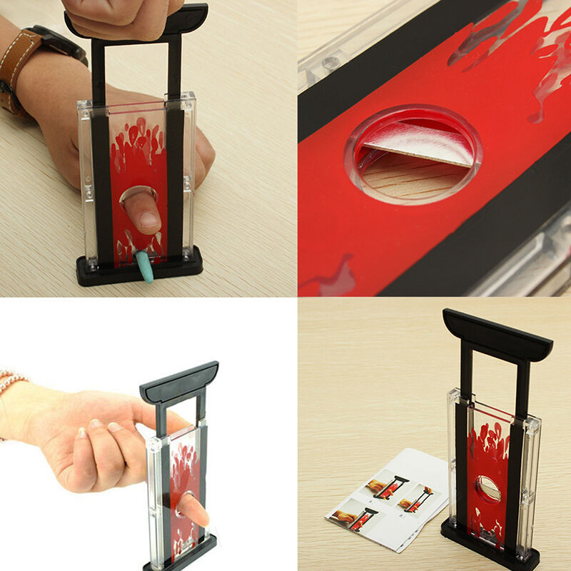 Finger Cutter Chopper Guillotine Magic Finger Hay Cutter Tool Hot! BD.l8
