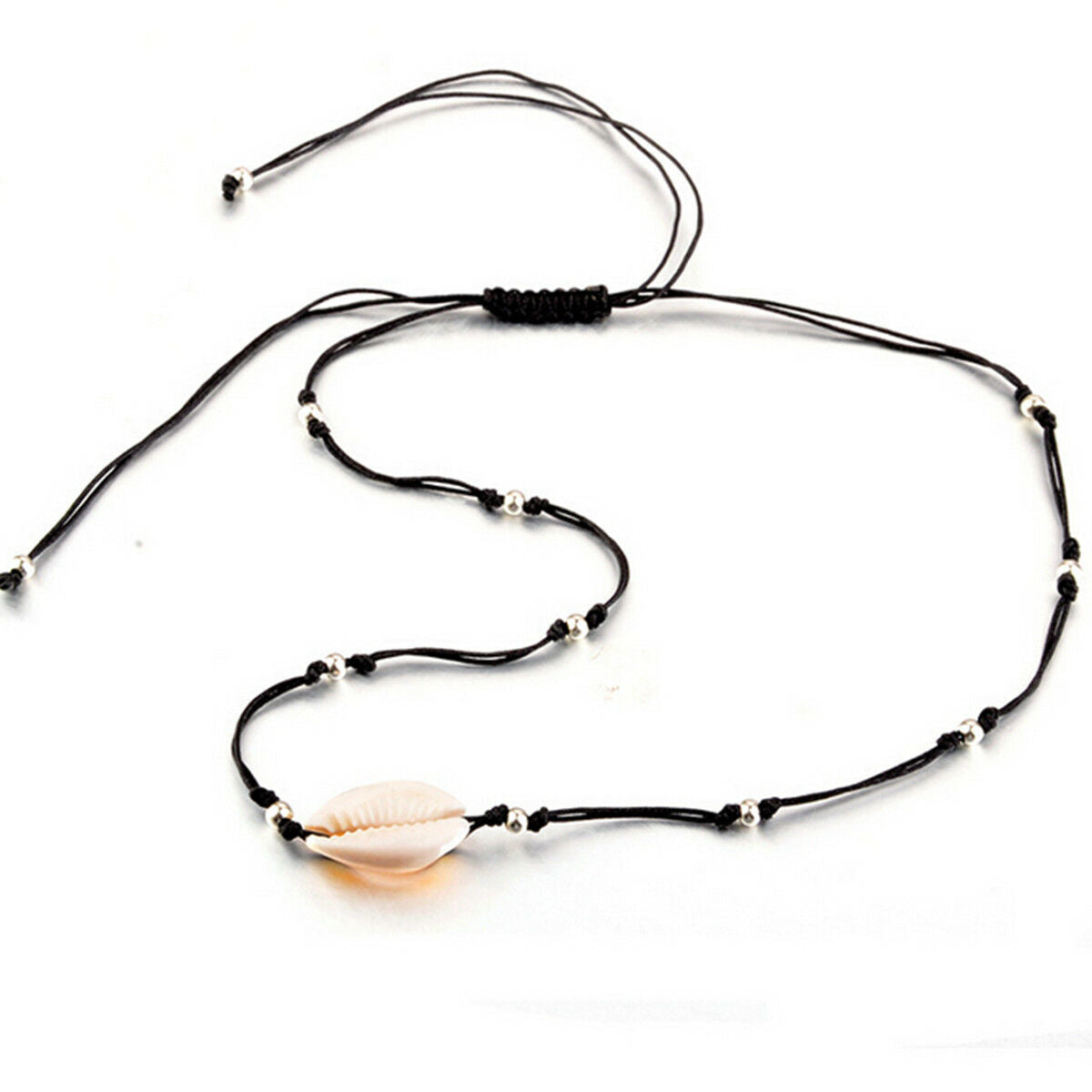 Stylish Beach Bohemian Sea Shell Pendant Chain Choker Necklace Fashion Jewelry