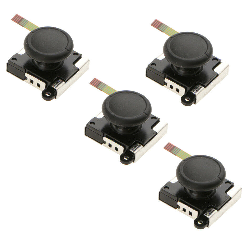 4PC L+R Analog Joystick Analog Rocker Thumb Stick Unit for Nintendo Switch
