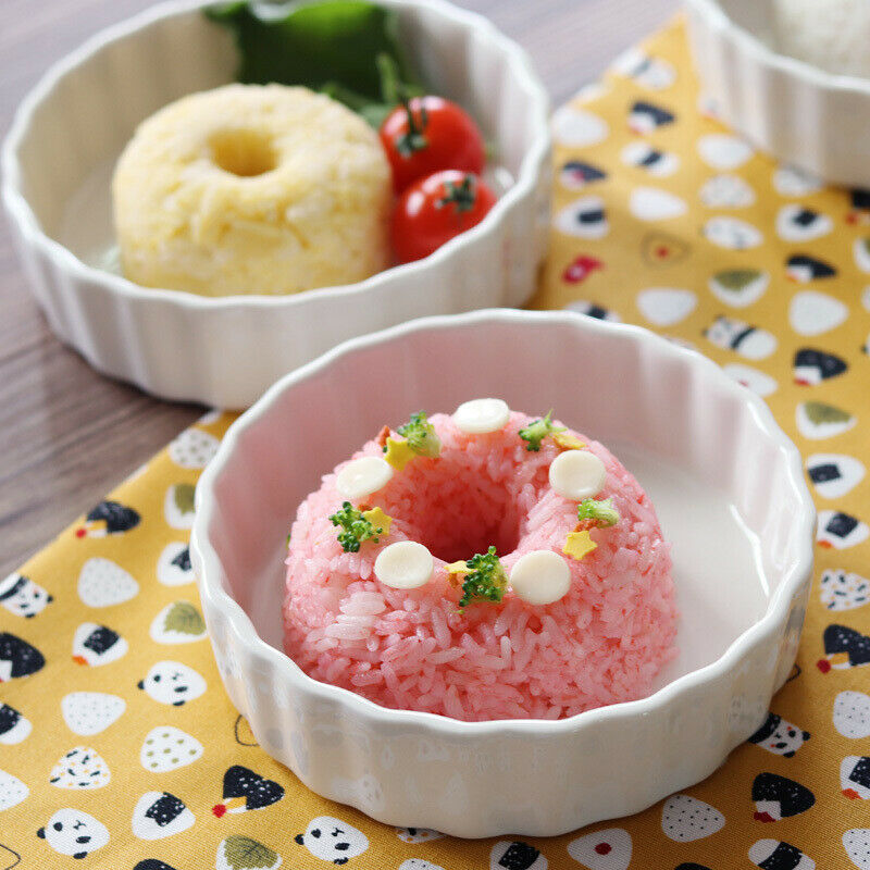 Donut Shape Form Plastic Non-Stick Sushi Maker DIY Easy Rice Ball Press Mold