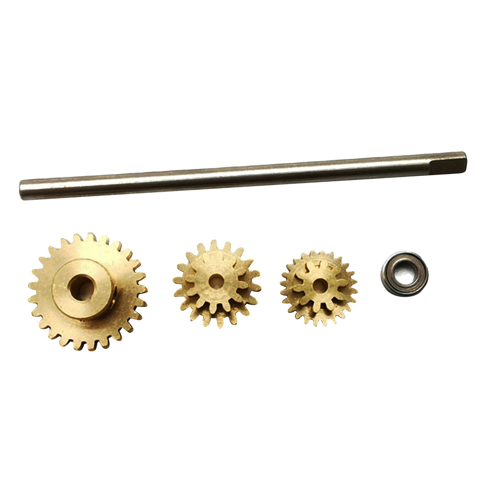 3x 1:10 Alloy 19T 24T 26T Gear Spare Parts for WPL D12 RC Buggy DIY Accs