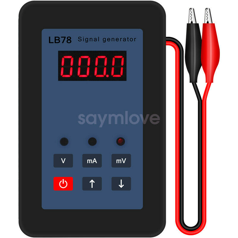 0-20mA 0-11V 110mV 24V Signal Generator Current Voltage Transmitter Simulation