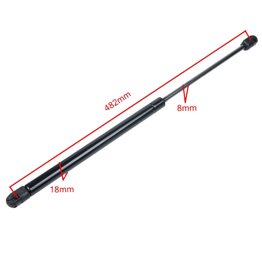 2PCS Rear Liftgate Lift Support Strut Rods Gas Spring for Dodge Ram 1500 2500