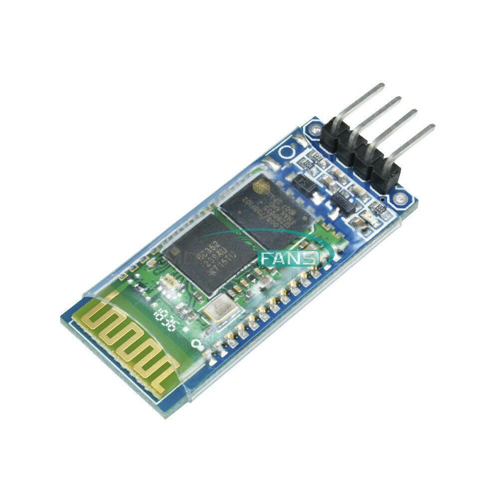 HC-06 4 Pin Wireless Bluetooth RF Transceiver Module RS232 with Backplane