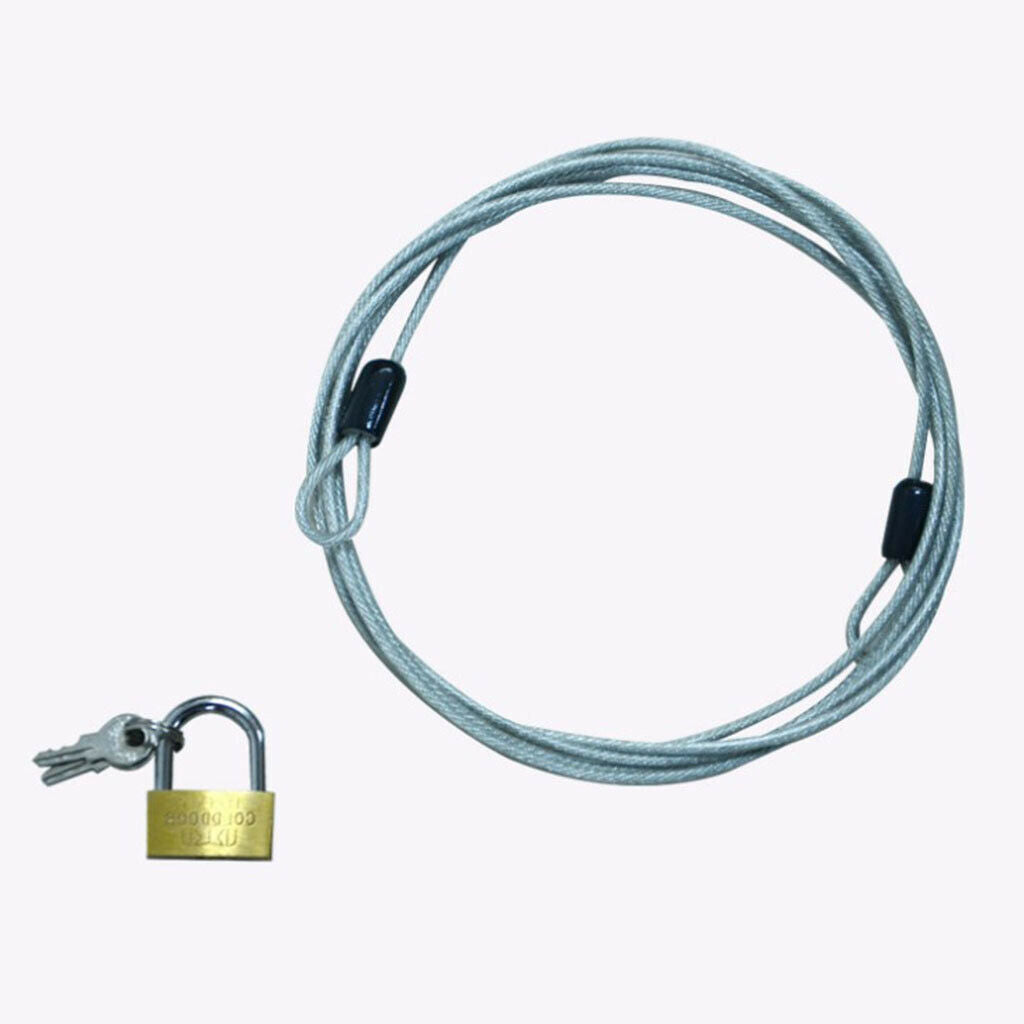 2pcs 70cm Motocycle Cover Cable Lock Mini Security Cable Lock for Bike