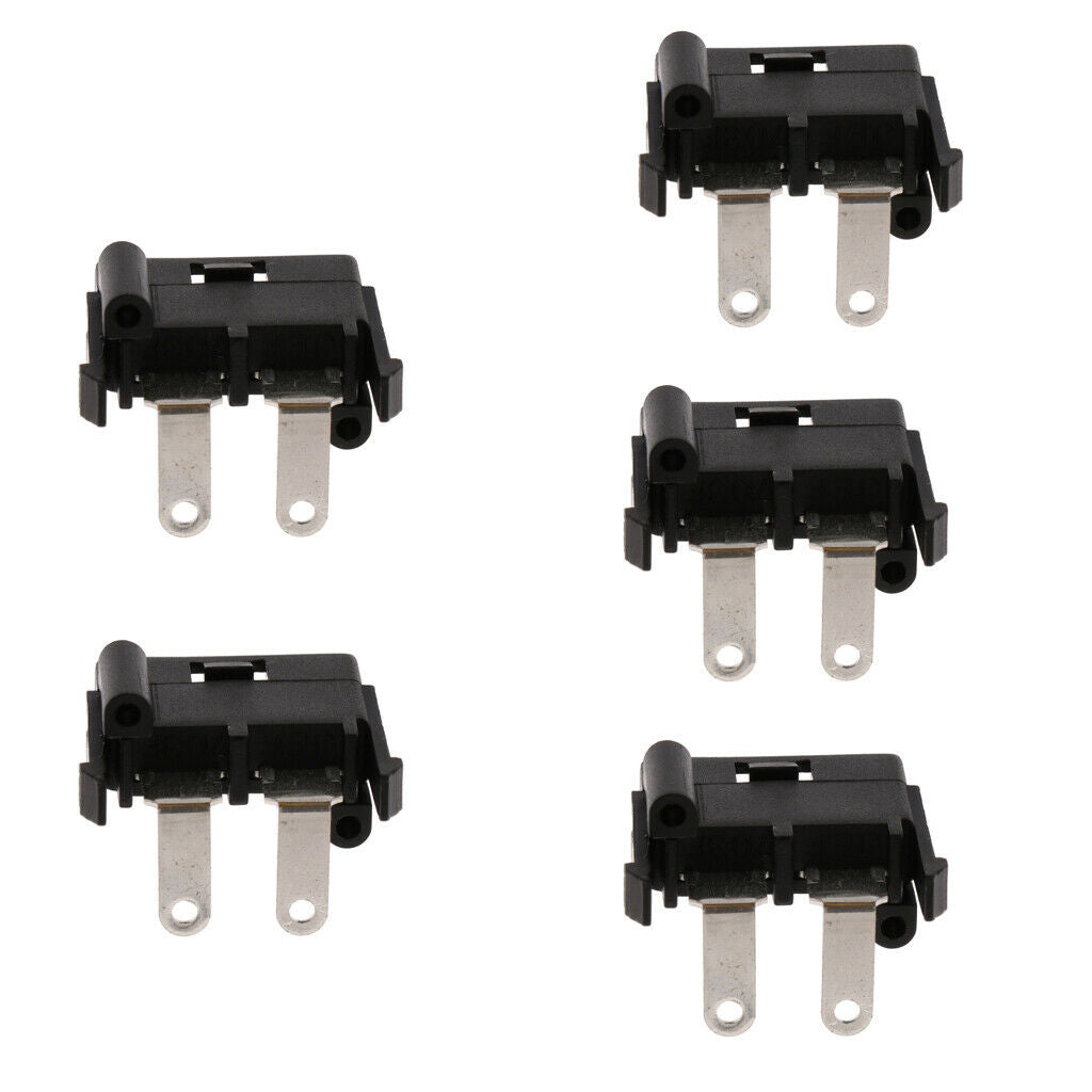 5 Pieces 30A 2-Pin Amp Auto Blade Standard Fuse Holder Box +Cover