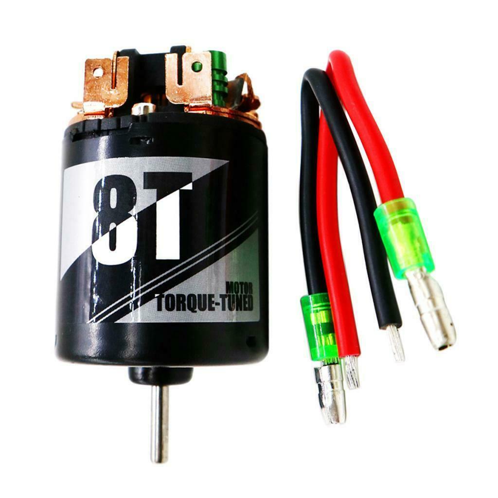540 8T Brushed Motor for 1/10 Scale RC Car Truck Crawler Parts Upgrade
