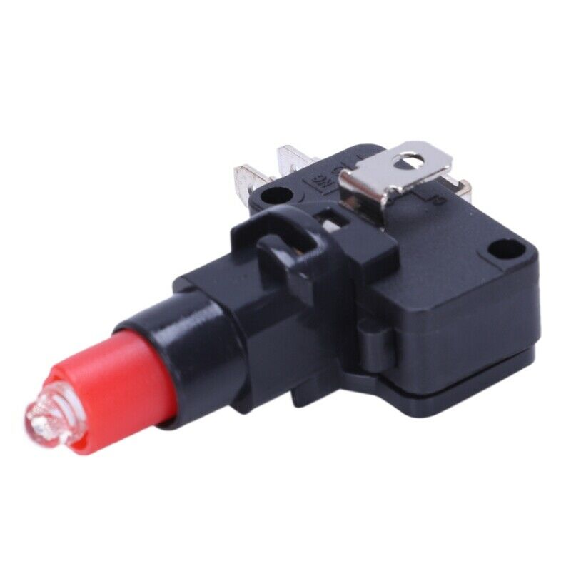 Arcade Game AC 250V 15A 24mm Dia Red Light Push Button + Micro Switch K6F6F6