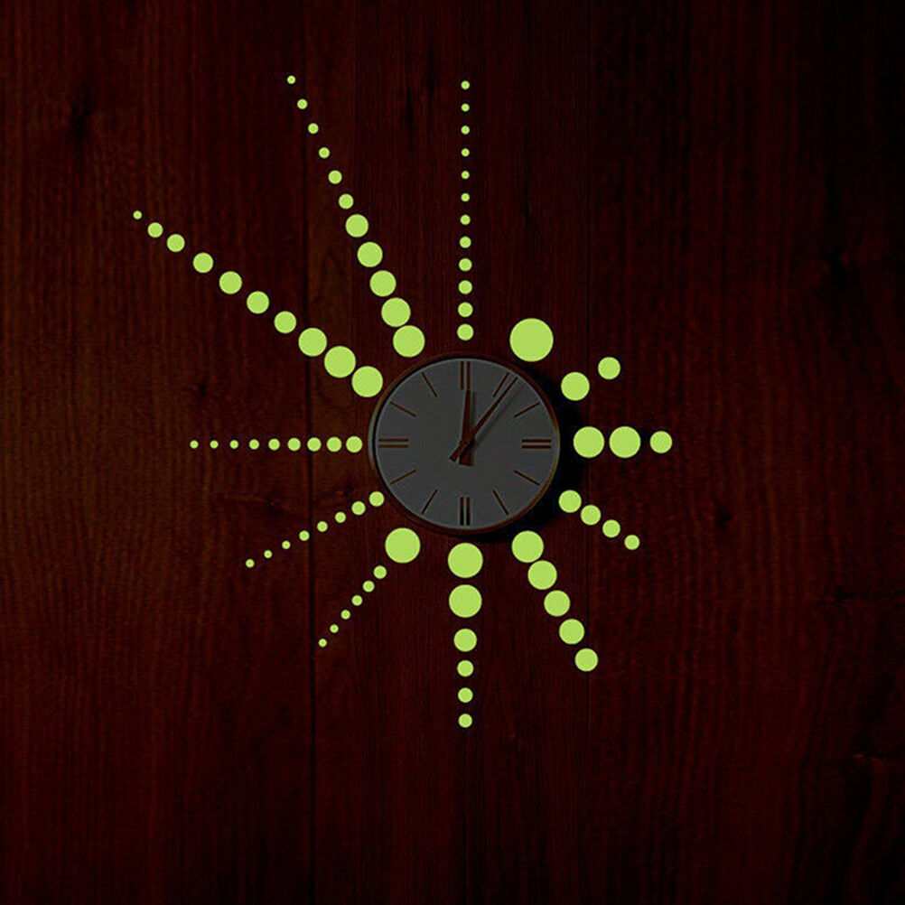 407pcs glow in the dark star wall stickers round dot luminous kids room de.l8