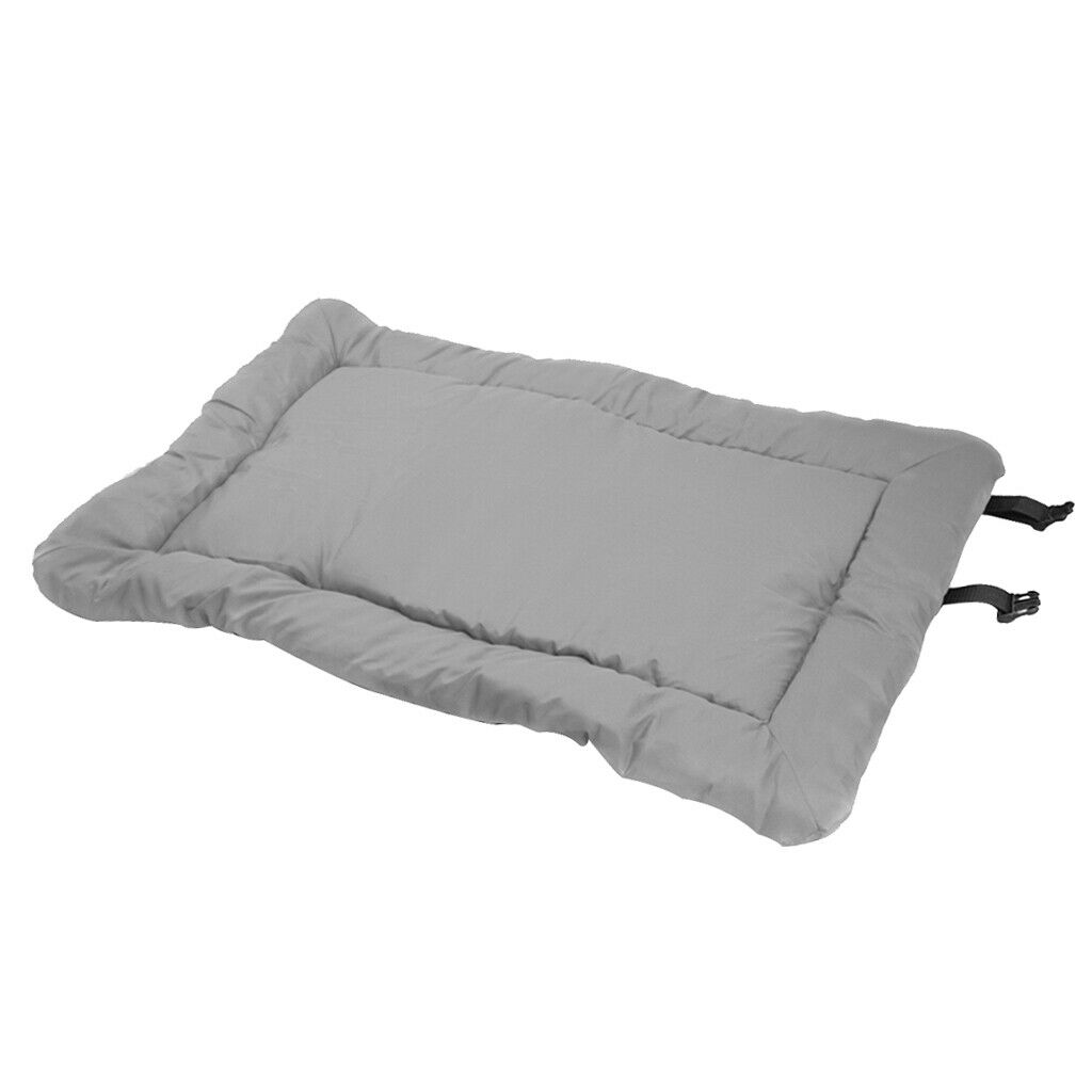 Dog Bed Mat Soft Washable Pet Mattress for Large Medium Small Dogs Grey