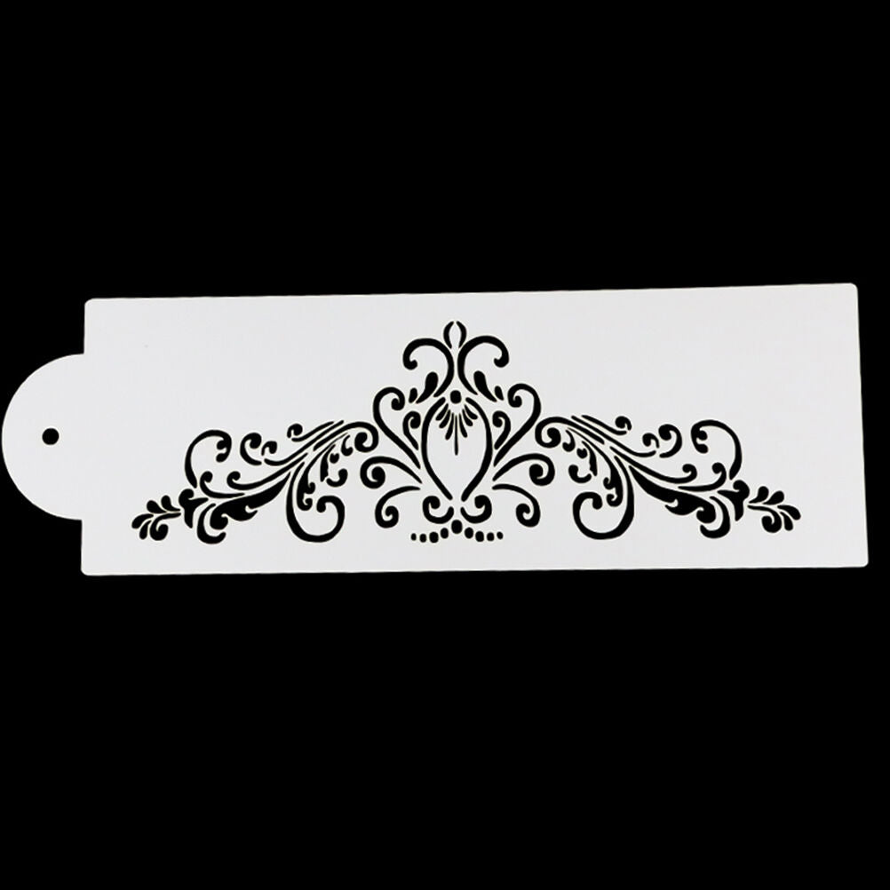 Lace Flower Cake Cookie Fondant Side Baking Wedding Stencil Decor DIY Tool.l8