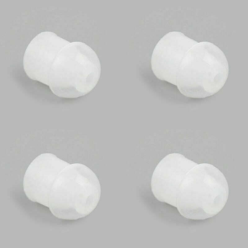 20Pcs Silica Gel Ear Plugs Earplugs Covert Acoustic Tube Earpiece Headset  UA