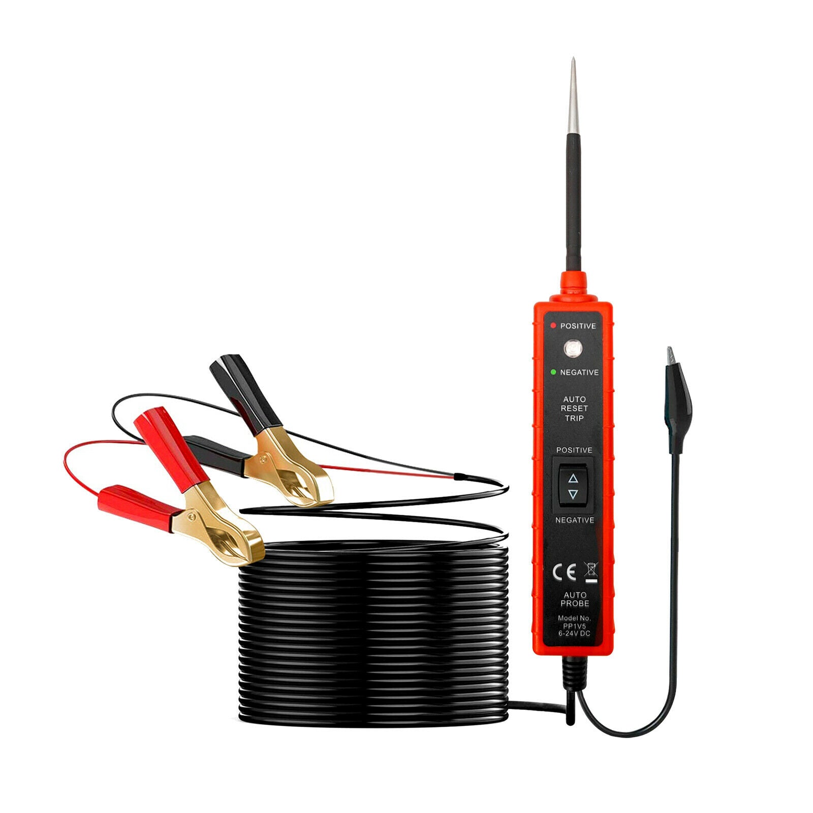 Automotive 6-24v Auto Probe Power Circuit Electrical Tester Diagnostic Tool