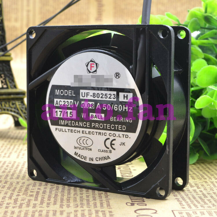 Applicable for the new FULLTECH UF-802523H 8025 8CM AC230V 0.08A AC cooling fan