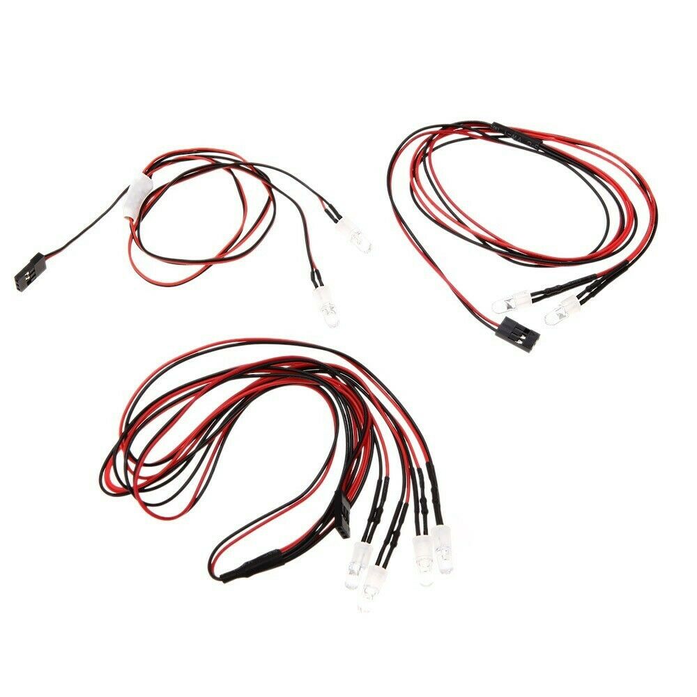 5mm Tail Lights Turn Signal Lights Suit for 1:10 RC Car Color Blue Red White