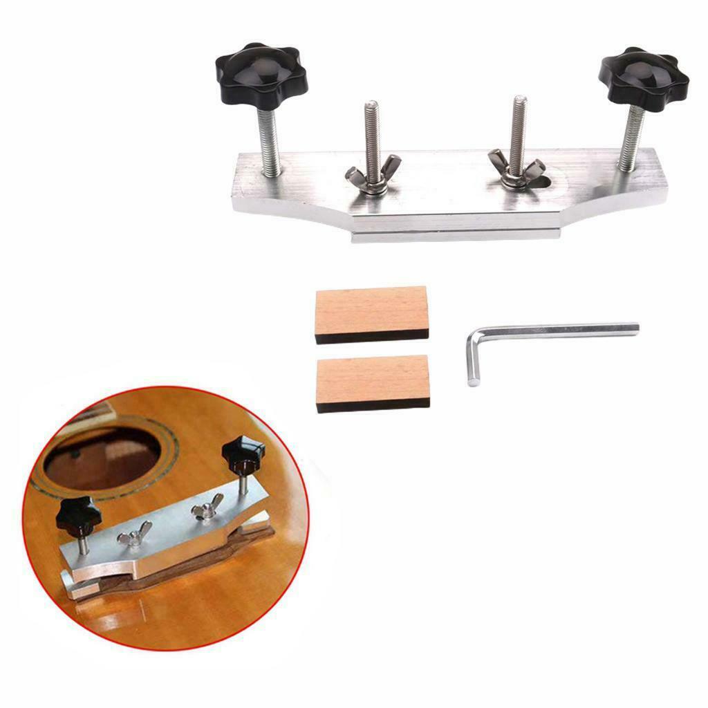 Guitar Bridge Clamp Repair DIY Music Instrument Tool Accessory with L Wrench