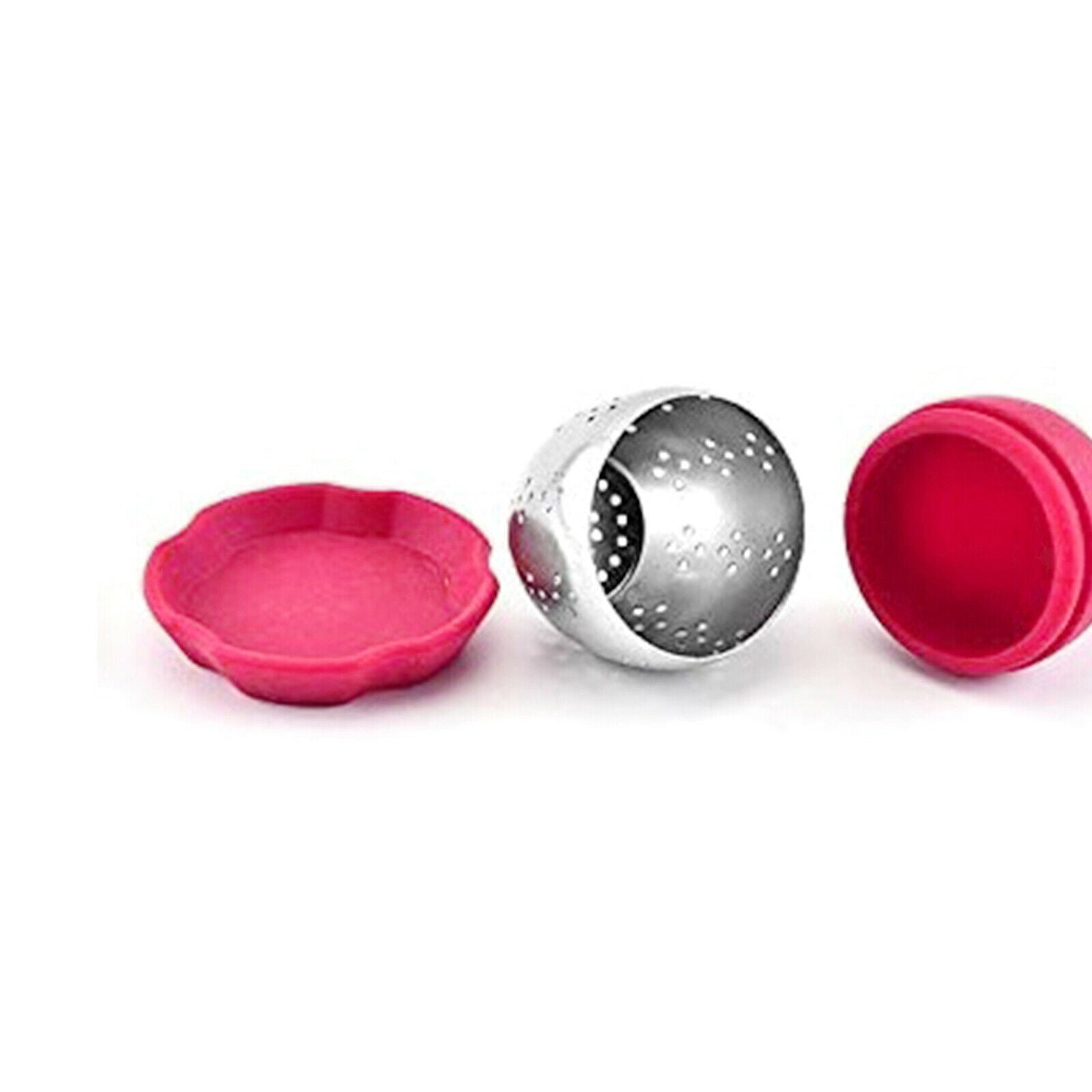 Tea Strainer Loose Tea Steeper Tea Infuser for Loose Leaf Tea Rose Pink
