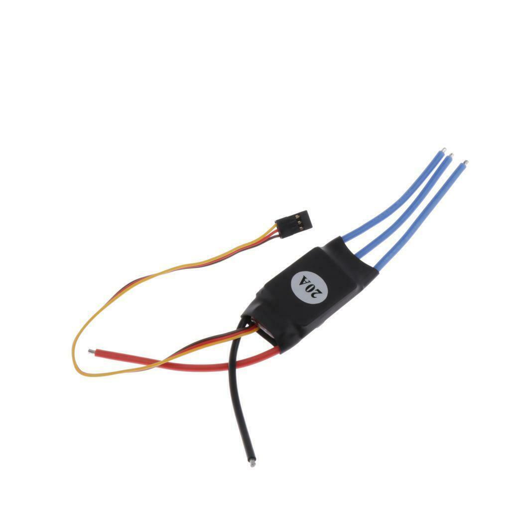 20A Brushless Motor Speed Controller ESC Can Receiver And Servos With