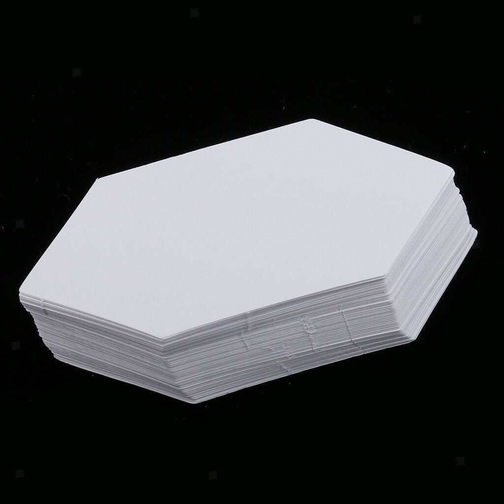 100pcs Hexagon Paper Quilting Template for Patchwork Sewing Craft 79mm