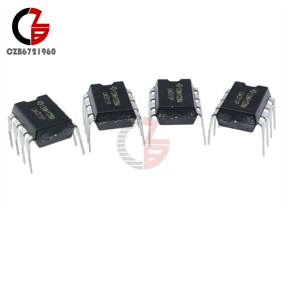 [10Pcs] LM311 LM311P IC DIFF COMP w/ STROBE DIP-8