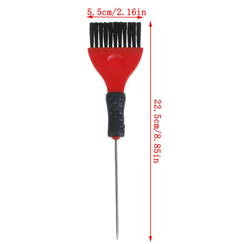 Plastic Hair Dyeing Comb Salon Tinting Brush Barber Coloring Highlighting .l8