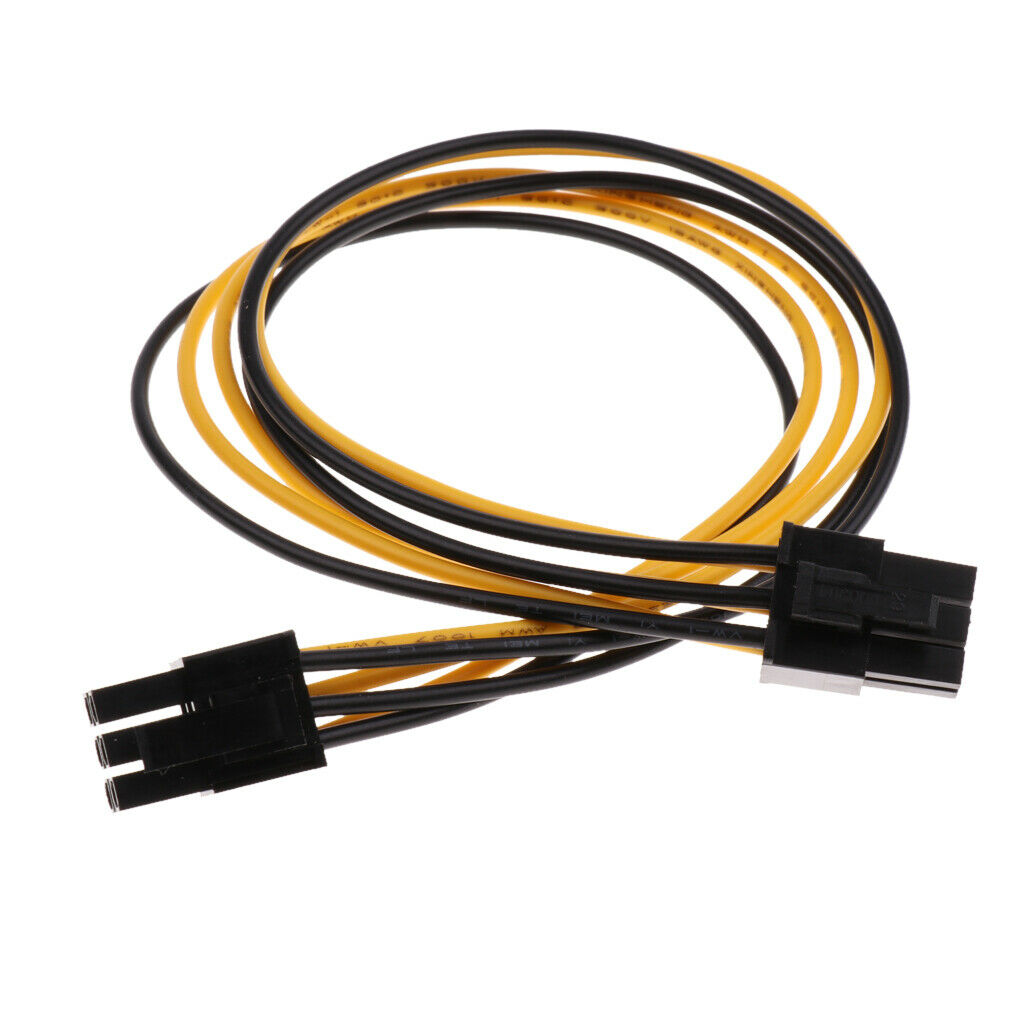 6 Pin (male) To (male)   Power Extension Adapter Cable For GPU Video Card