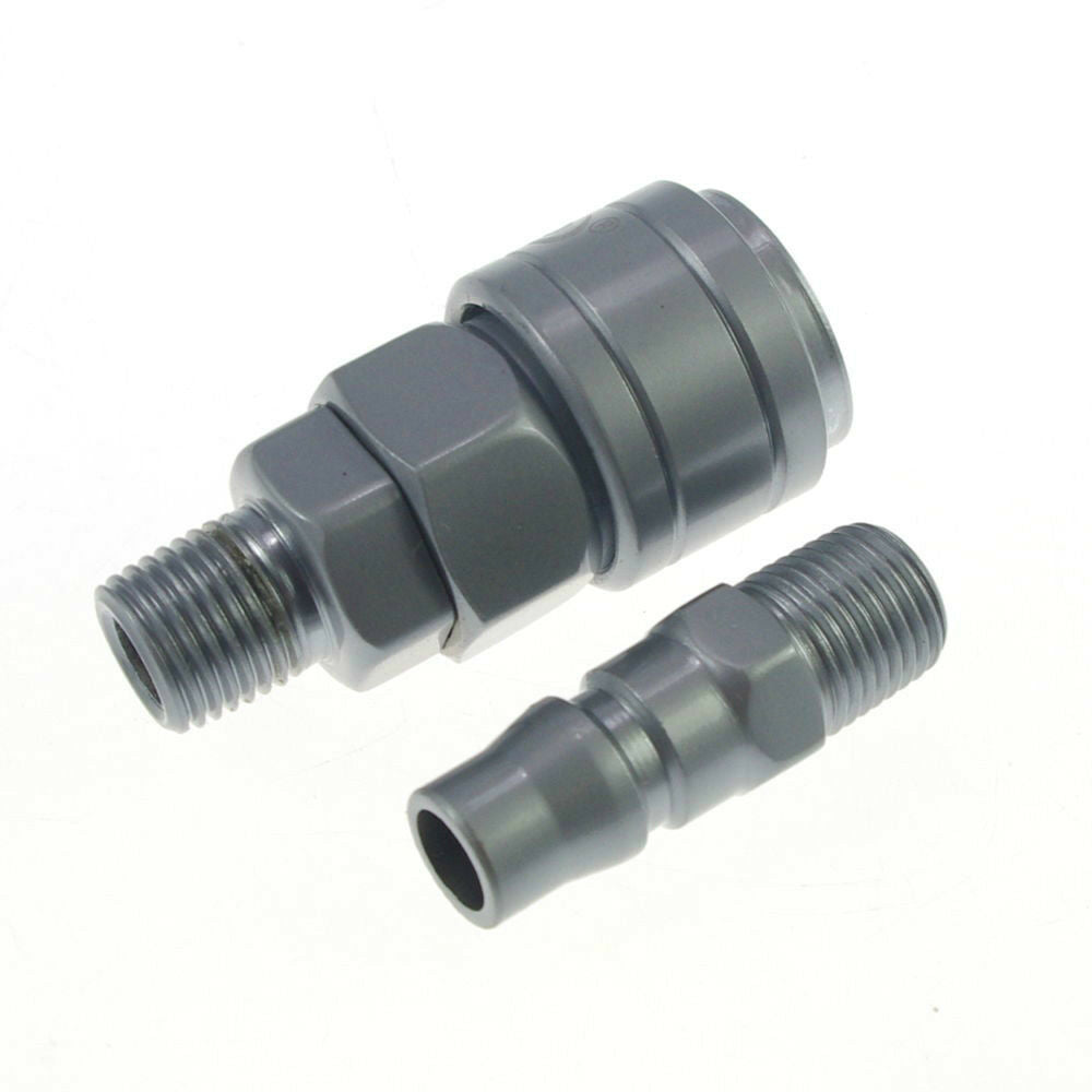 3/8" Male Air Compressor Quick Coupler Connector Steel Self Lock SM-30 PM-30