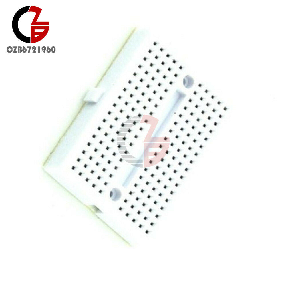 170 Tie-points Solderless Prototype Breadboard For Arduino Shield Dovetail Slot