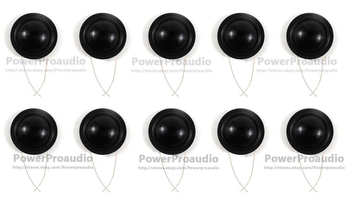 10pcs/lot 26mm Black Silk diaphragm Tweeters voice coil Repair 4 ohm ASV Bobbin