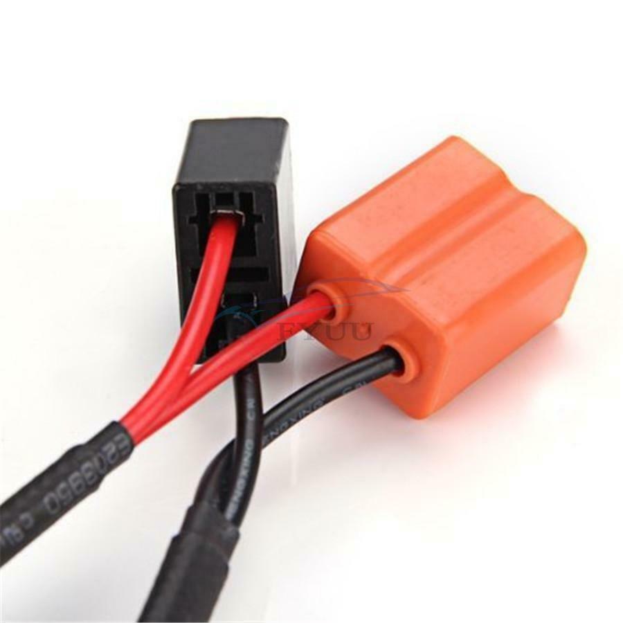 12V 50W 6 Ohm H7 Ceramic Plug Error Free Harness LED Light Load Resistor Adapter