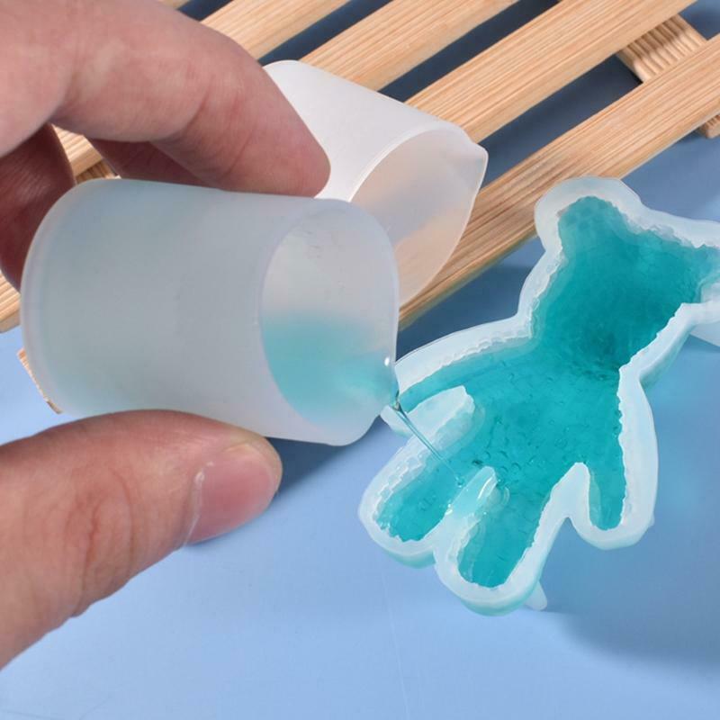 30ML Silicone Measuring Cup Handmade DIY Jewelry Making Tools Measure Accessory