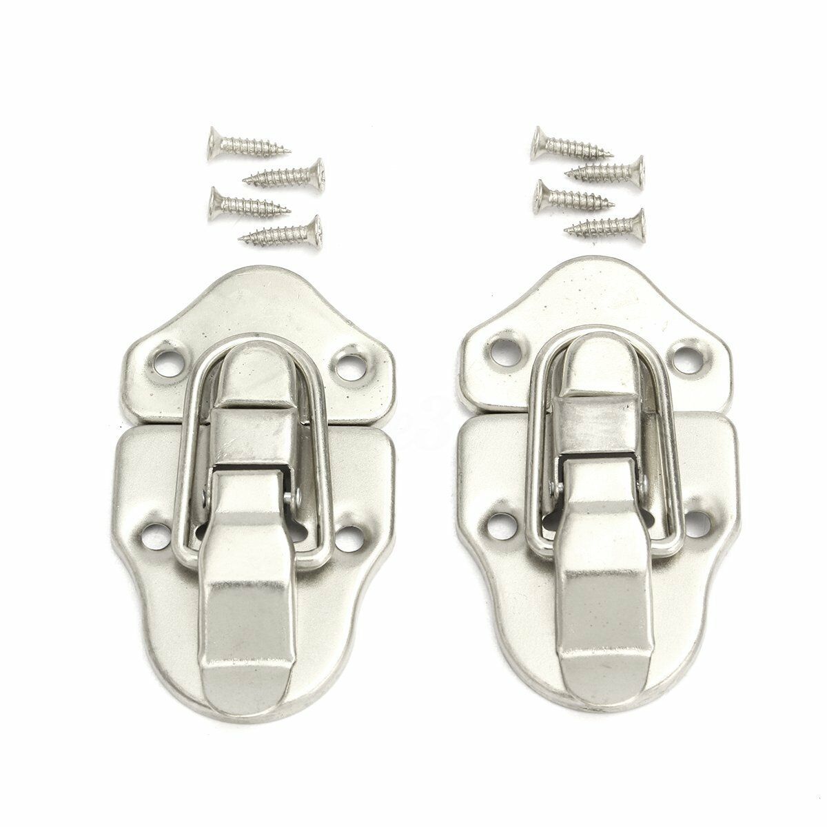 4Pcs Drawbolt Guitar Instrument Luggage Musical Case Stainless Steel Latch