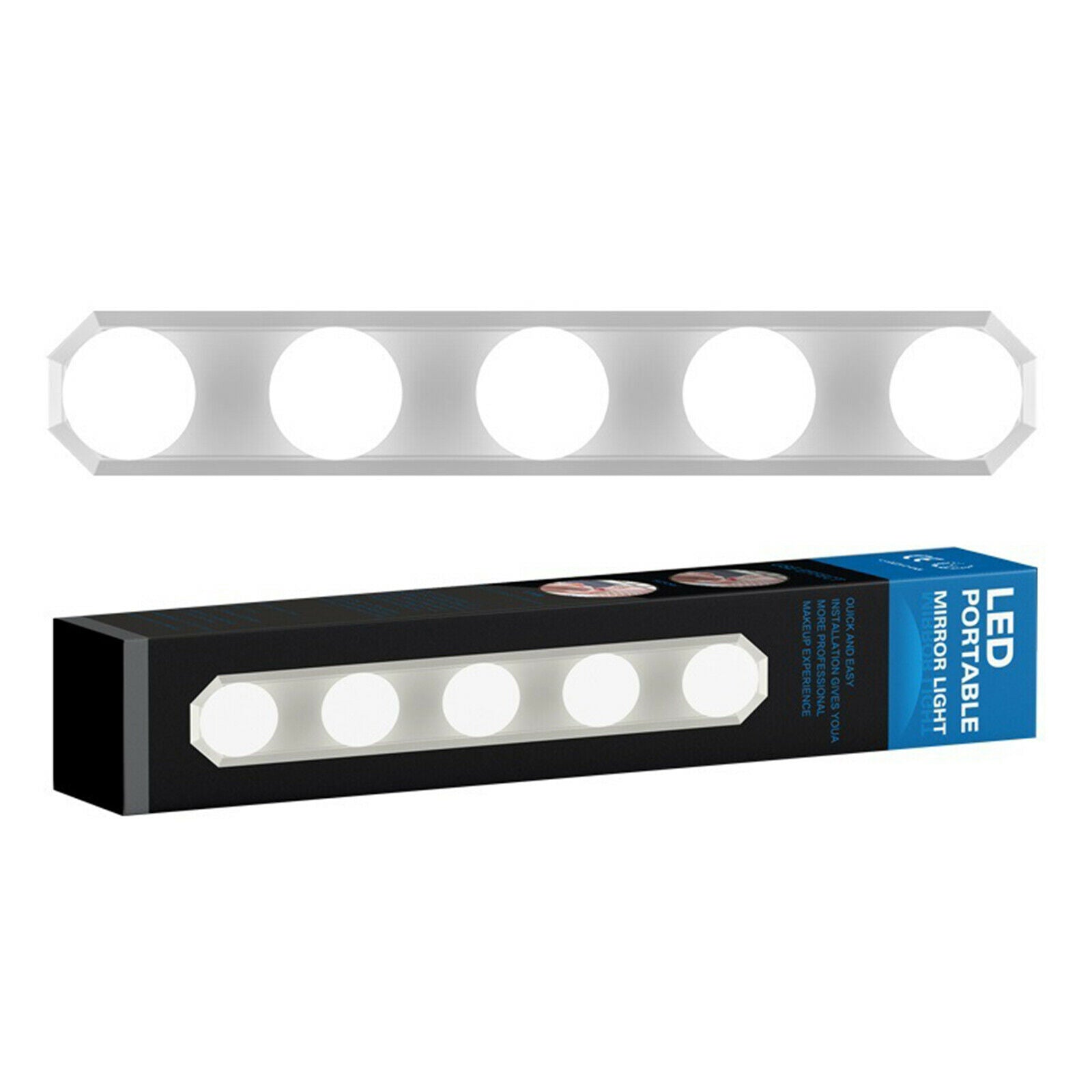 USB 5 Led Makeup Mirror Lights Mirror Strip Vanity Mirror Decoration Lights