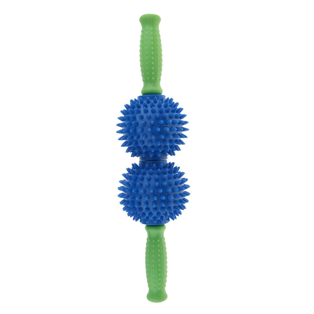 Spiky Ball   Point Muscle Relax Massage Stick Roller Pain Relieve Tool