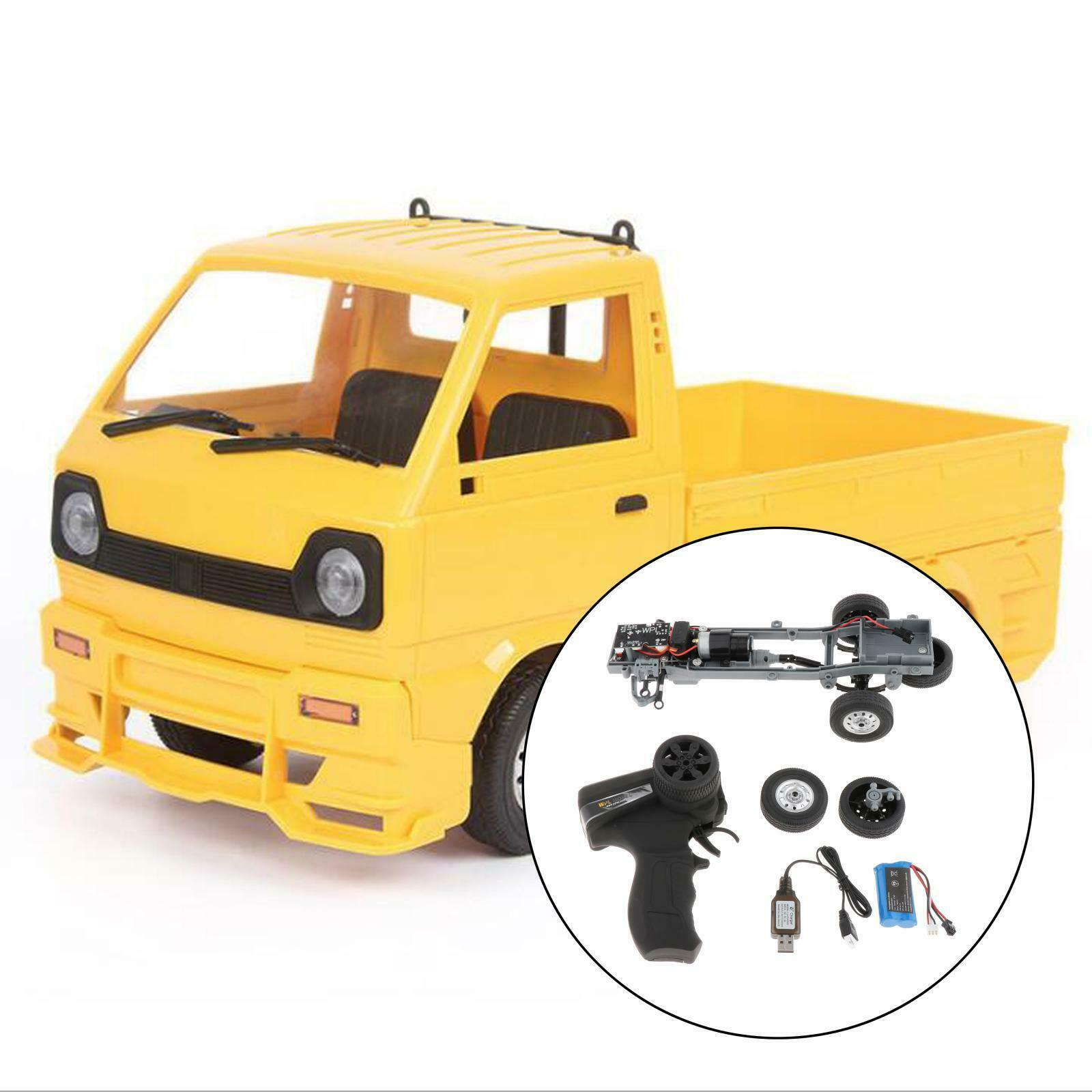 1/10 scale Electric RC Car Carbon Fiber Body Frame Chassis Kit with 4