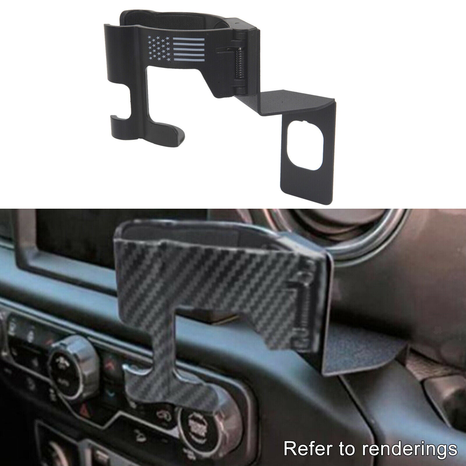 Multifunction Drink Cup Bracket for Jeep Wrangler JK for  Wrangler JL JT