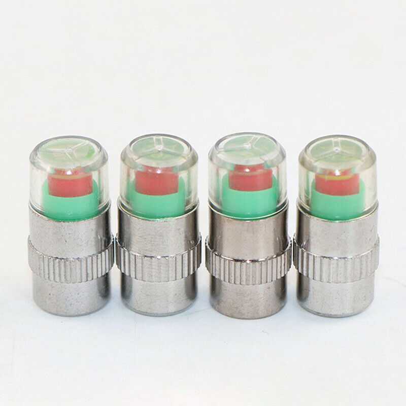 Automotive Alert Tire Pressure Cap Valve Nozzle Tire Pressure Gauge MonitorBDAU