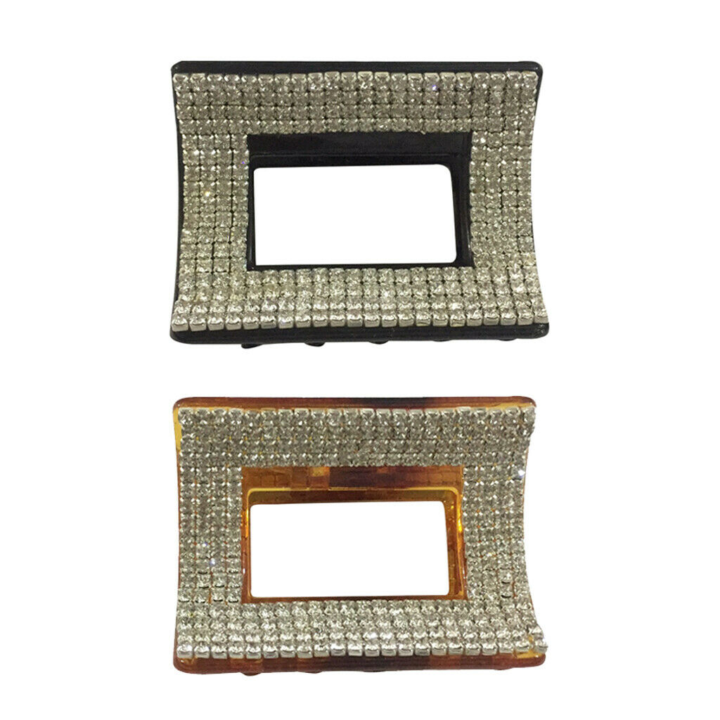 2pcs Hair Clip Claw Hair Strass Hair Barette Fashion Hair