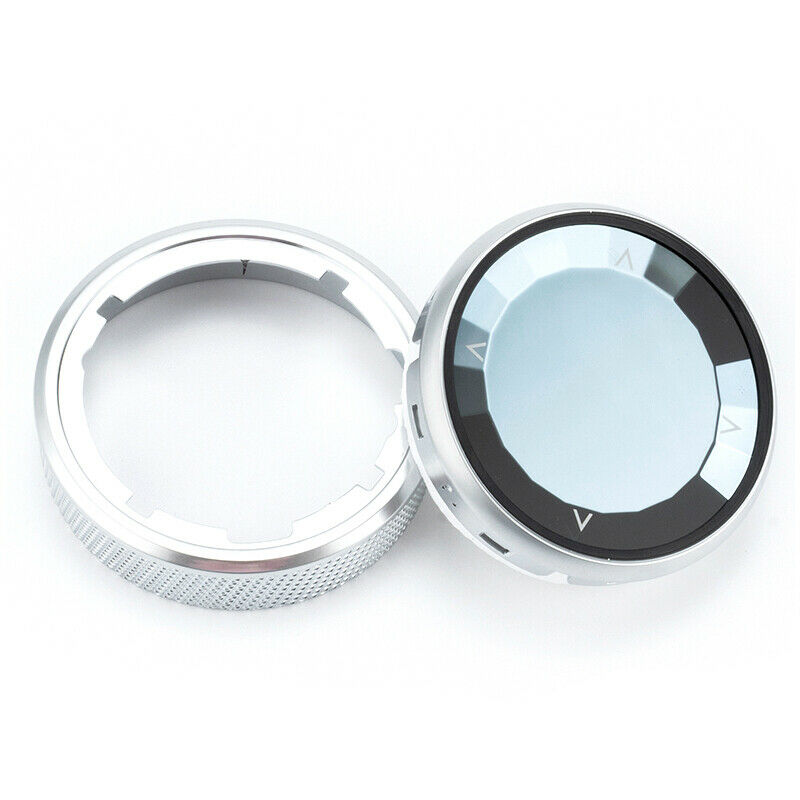 Crystal Car Central Console Multimedia Button Knob Cover Trim for BMW X1 X3 X5X6