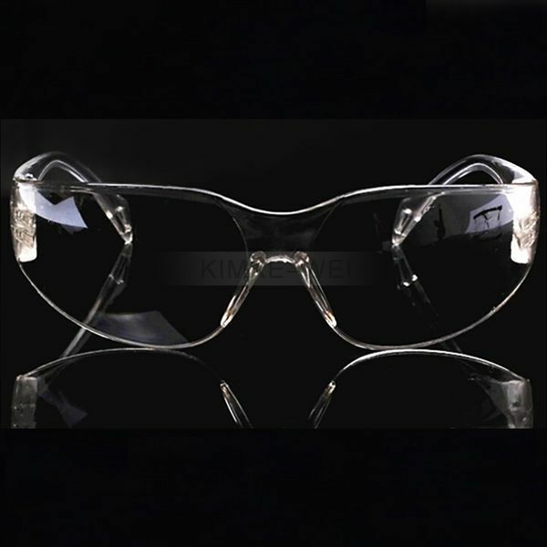 10x Work Safety Glasses Spectacles Goggles Clear Eye Protection Wrap Around New