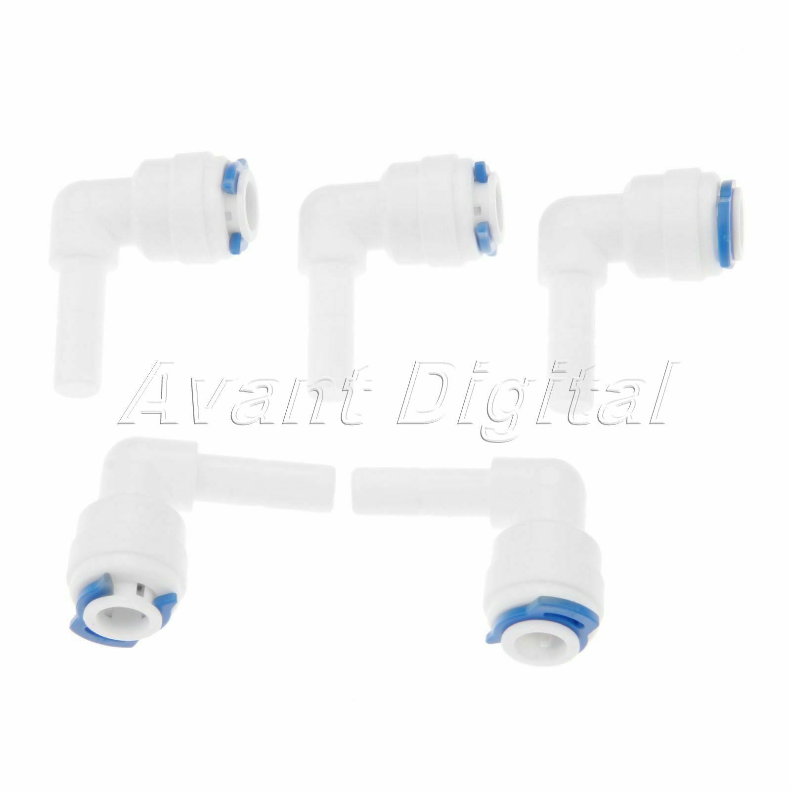 5X Elbow Water Purifiers Filters / Reverse Osmosis RO System Connector Forting