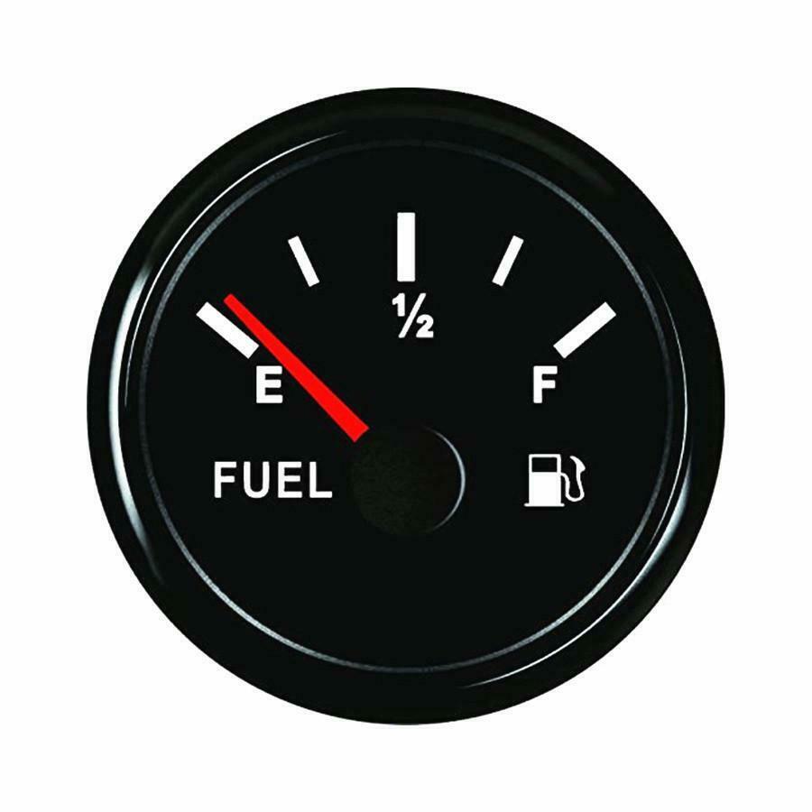 2'' Car Boat Marine Fuel level Gauge LED Oil Tank Indicator 240-33 Ohms Durable