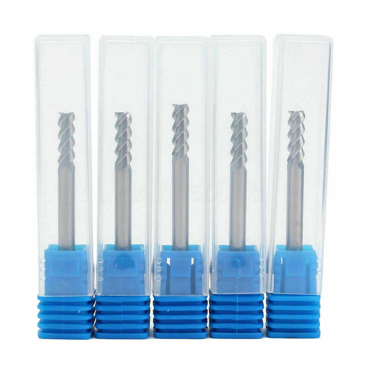 5pc 4MMx50MM HRC45 3 Flute Carbide aluminum End Mill CNC Milling Cutter Bit Tool