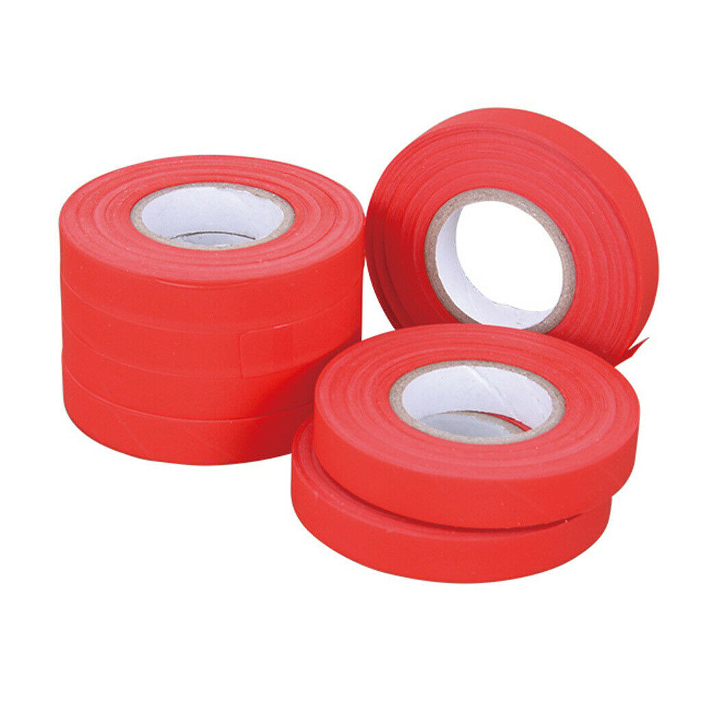 Pack 20pcs Gardening Flower Branch Tape For Plant Tapener Tying Machine Red