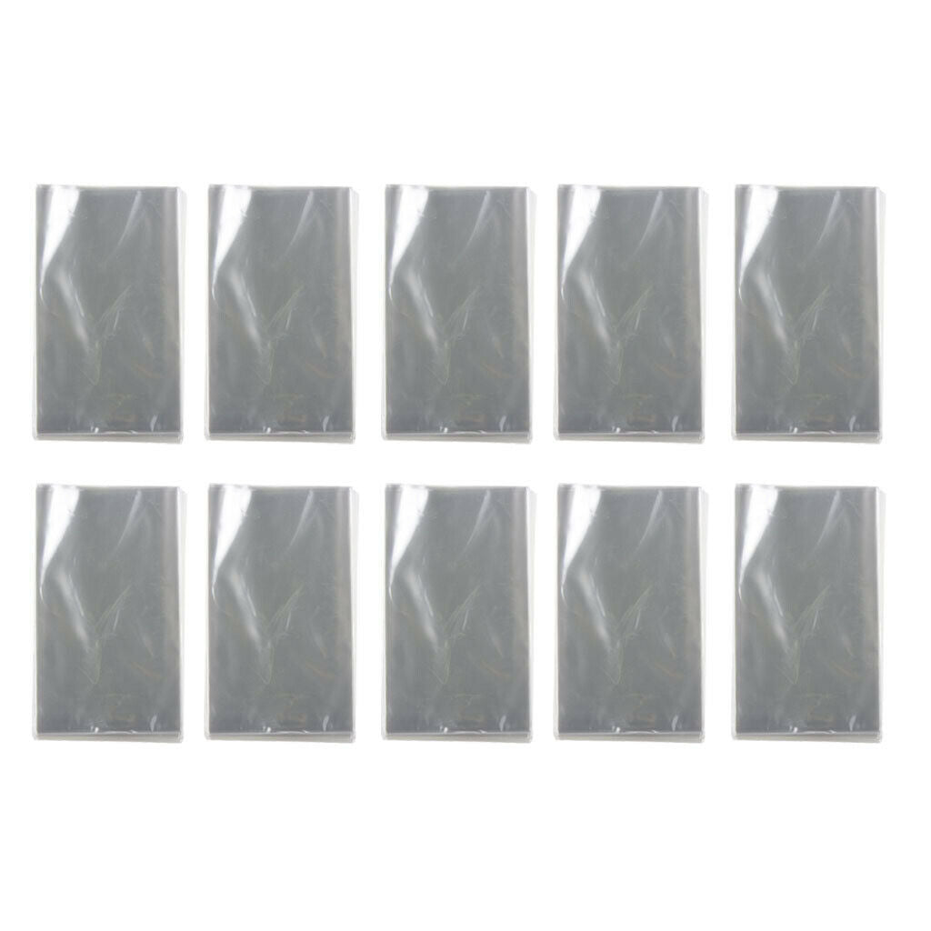 1000ct Clear Plastic Bags 2.4x3.9 - Self Sealing OPP Cello Bags for Bakery