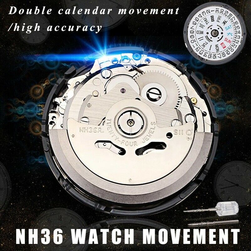 Automatic Watch Movement Mens Parts Mechanical Watch Movement NH36 Movement Y6M7