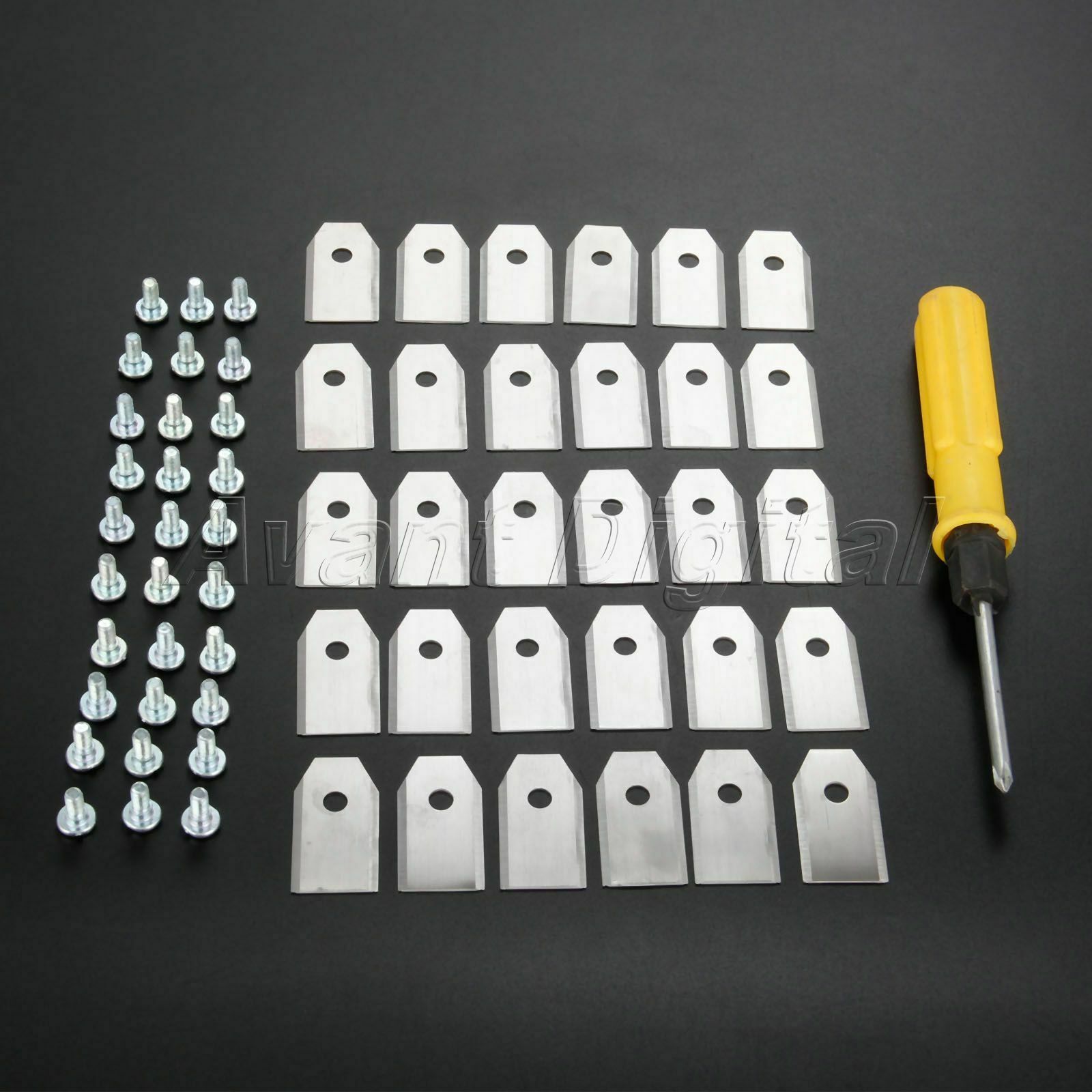 30Pcs 0.6MM Blade Parts Screwdriver with For Mower Robot Husqvarna Gardena R40Li